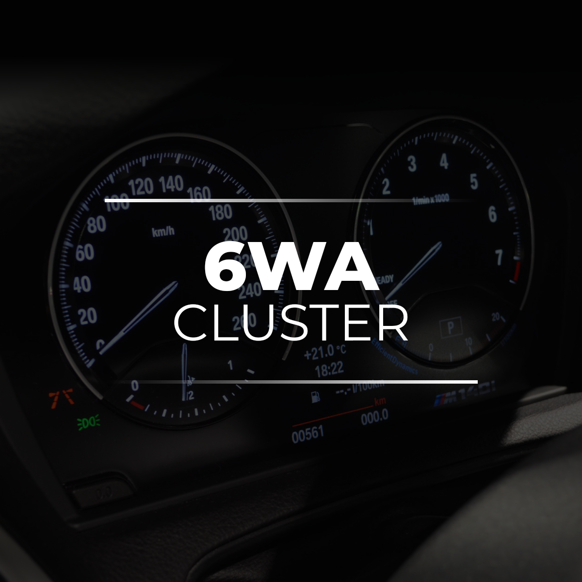 BMW 6WA Instrument Cluster — Defined Coding