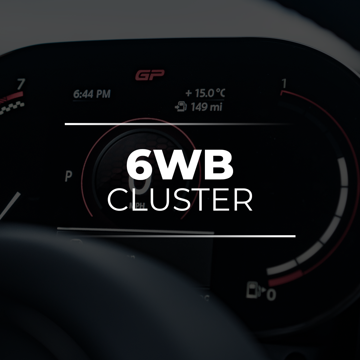 MINI 6WB Instrument Cluster — Defined Coding