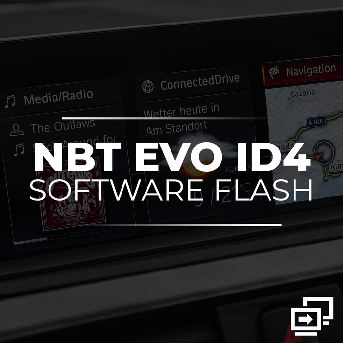 BMW NBT EVO ID4-ID6 Software Flash - Remote