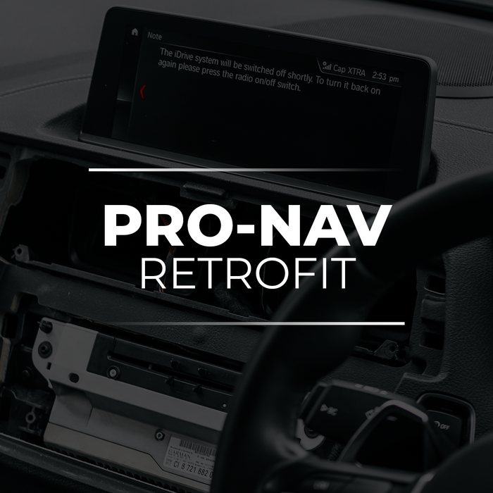BMW Professional Navigation Retrofit (609)